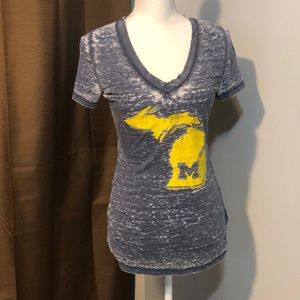 U of M Burnout Tee